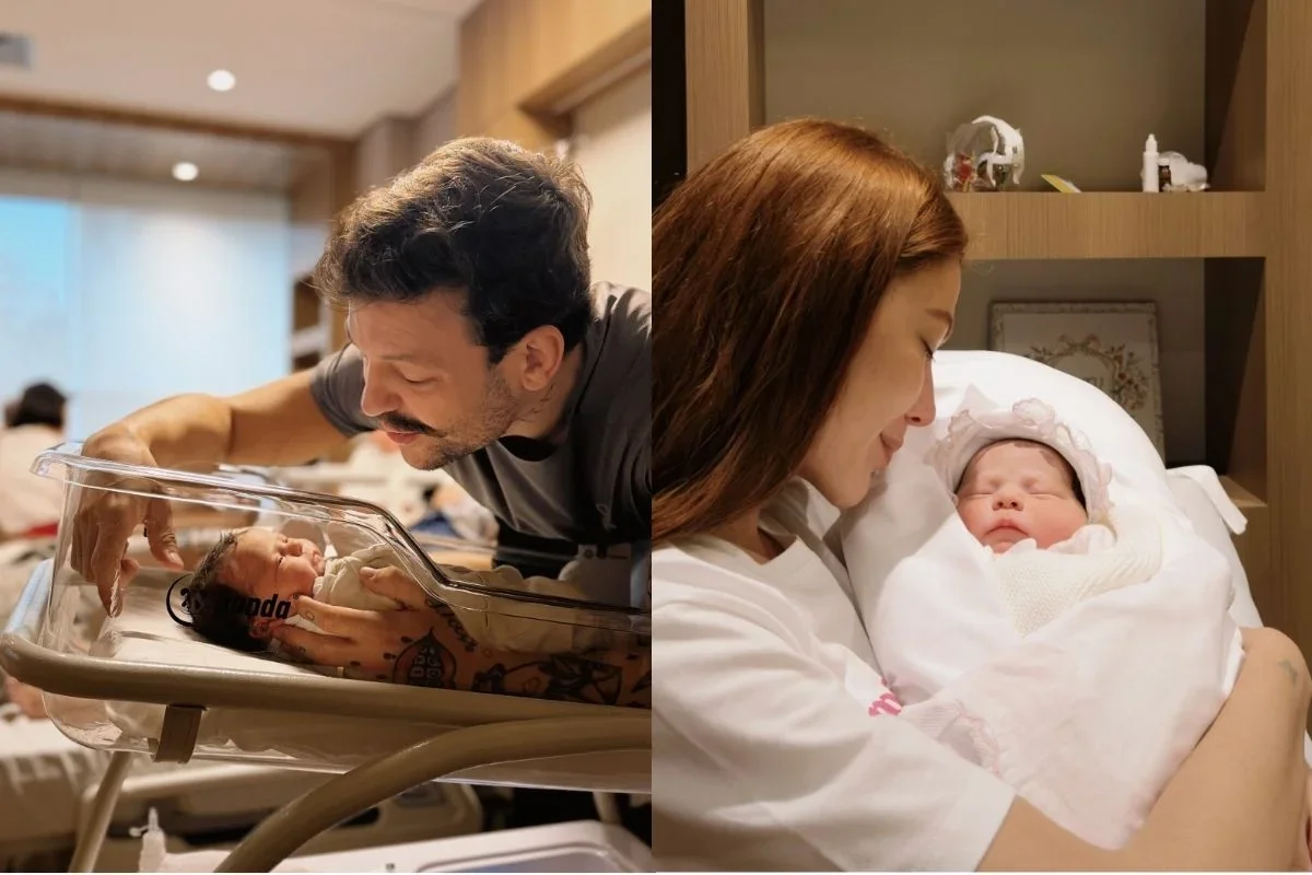 Simone Poncio: filha caçula Marie Vitória nasce aos 50 anos