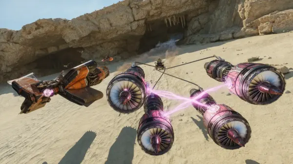 Star Wars: Galactic Racer fica gratuito para milhões de jogadores