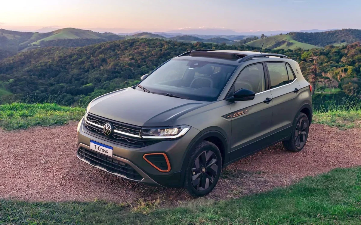 SUVs: VW T‑CROSS mantém liderança com 5.138 unidades