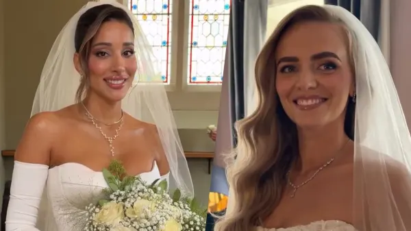 Talita Araujo mostra bastidores do casamento na The Abbey