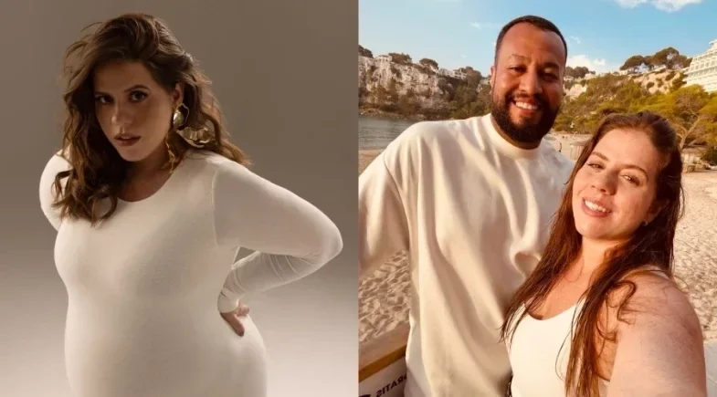 Tati Machado revela sexo e nome 'Rafael' do bebê