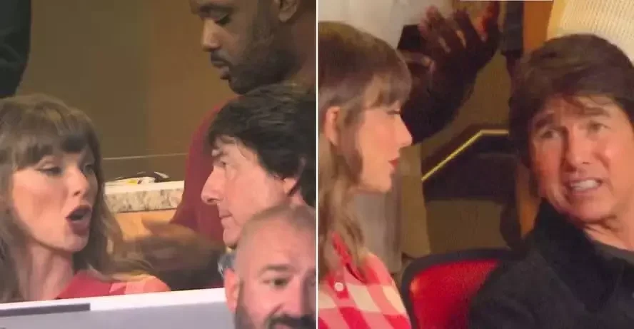 Taylor Swift: conversa com Tom Cruise chama atenção