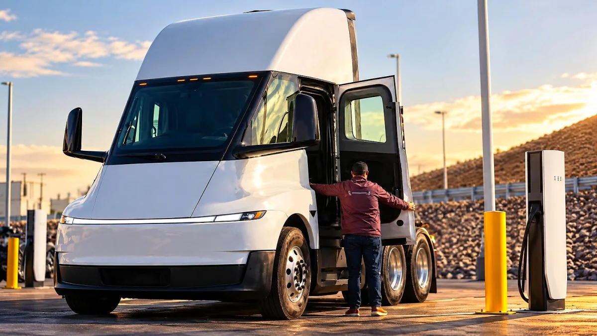 Tesla Semi: Long Range chega a 805 km e preço é 60% maior