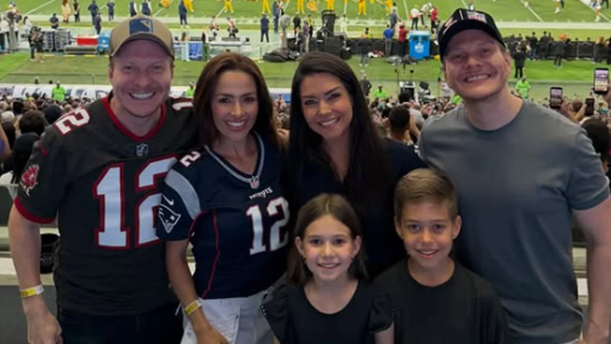 Thais Fersoza celebra ida da família ao Maracanã para ver a NFL
