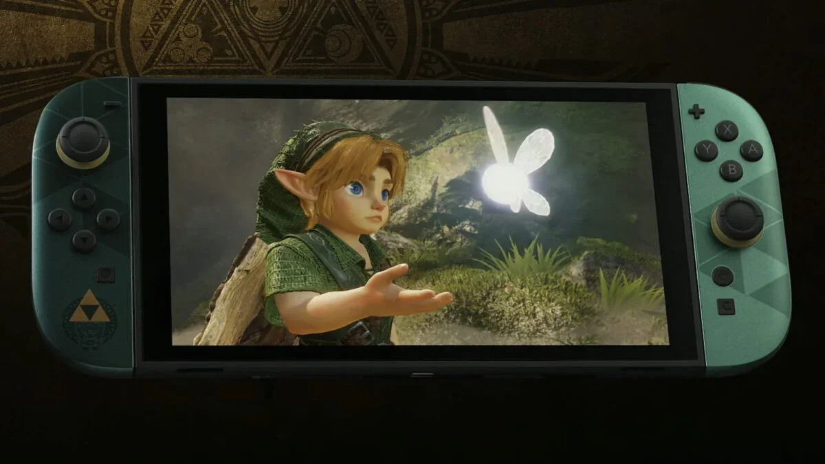 The Legend of Zelda: Switch 2 ganha edição verde com TriForce dourado
