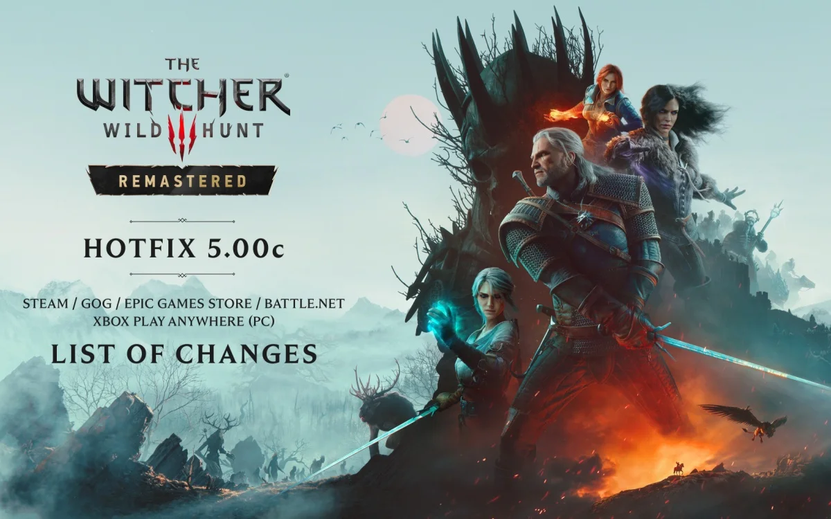The Witcher 3 Remastered: patch inicial traz melhorias de desempenho