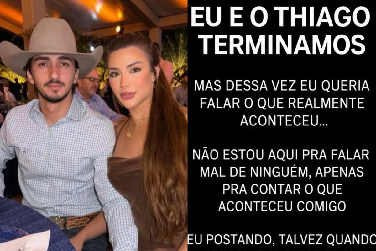 Thiago Queiroz admite traições e diz "Mudei" após prints vazados