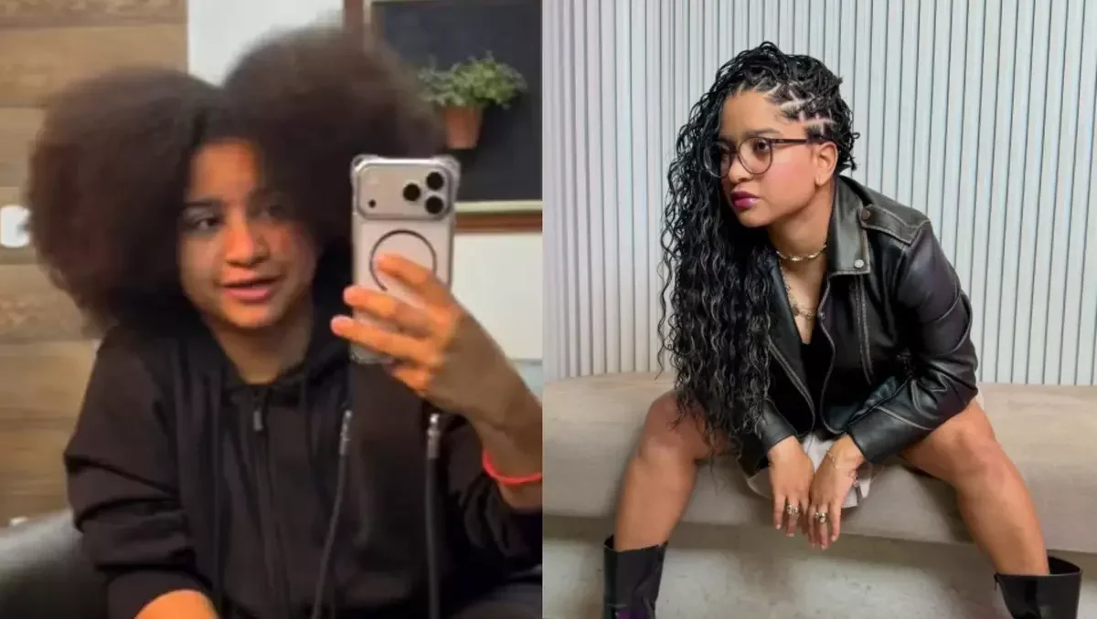 Tia Milena: tranças marcam estreia da vice do BBB 26 no Rock in Rio