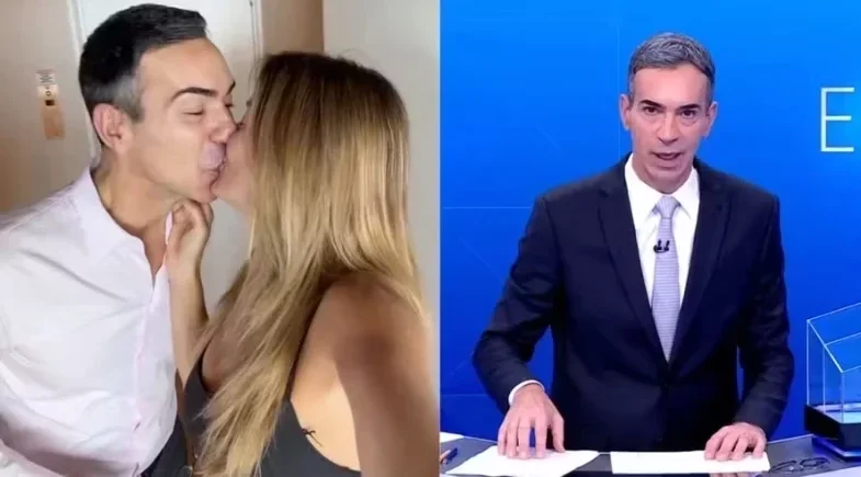 Ticiane Pinheiro elogia César Tralli pela "excelência" na condução do debate