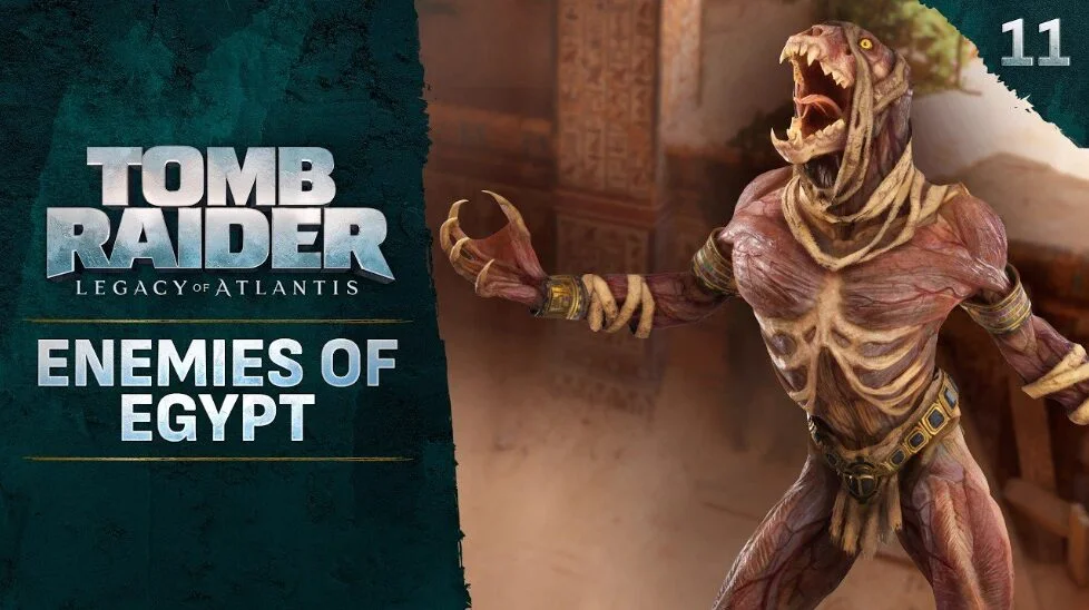 Tomb Raider: Legacy of Atlantis — Múmia de Gato em destaque