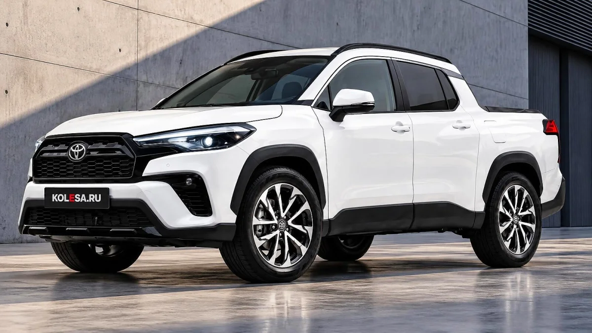 Toyota Corolla Deck: picape do Corolla mira a Fiat Toro