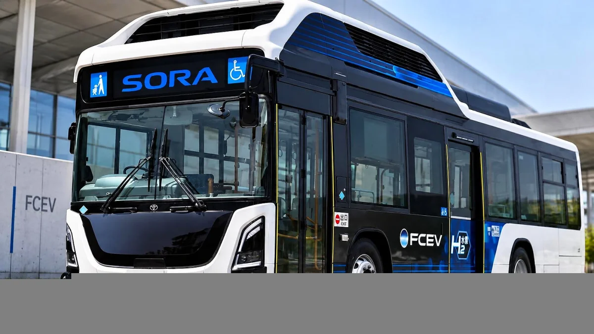 Toyota Sora na nova geração: autonomia acima de 300 km