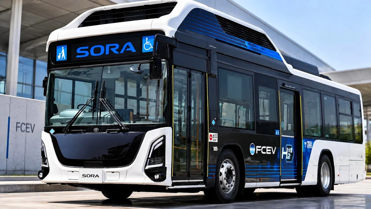 Toyota Sora: nova geração supera 300 km de autonomia