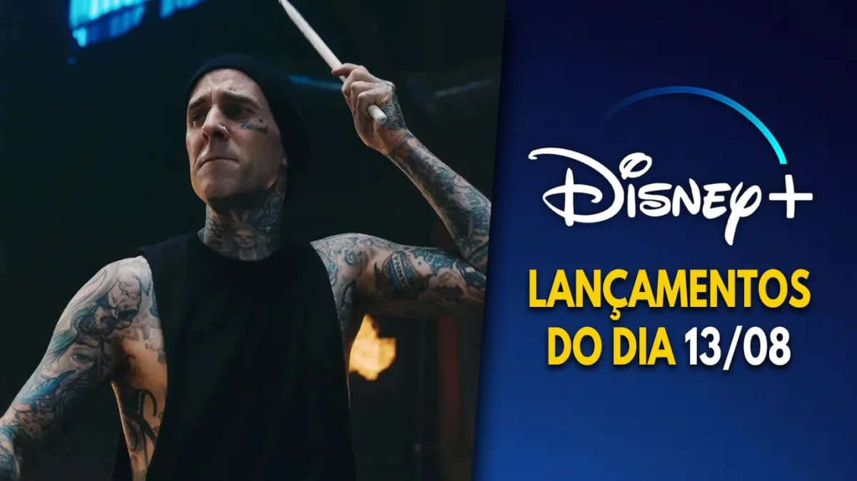 Travis Barker chega ao Disney+ sem dublagem e sem 4K