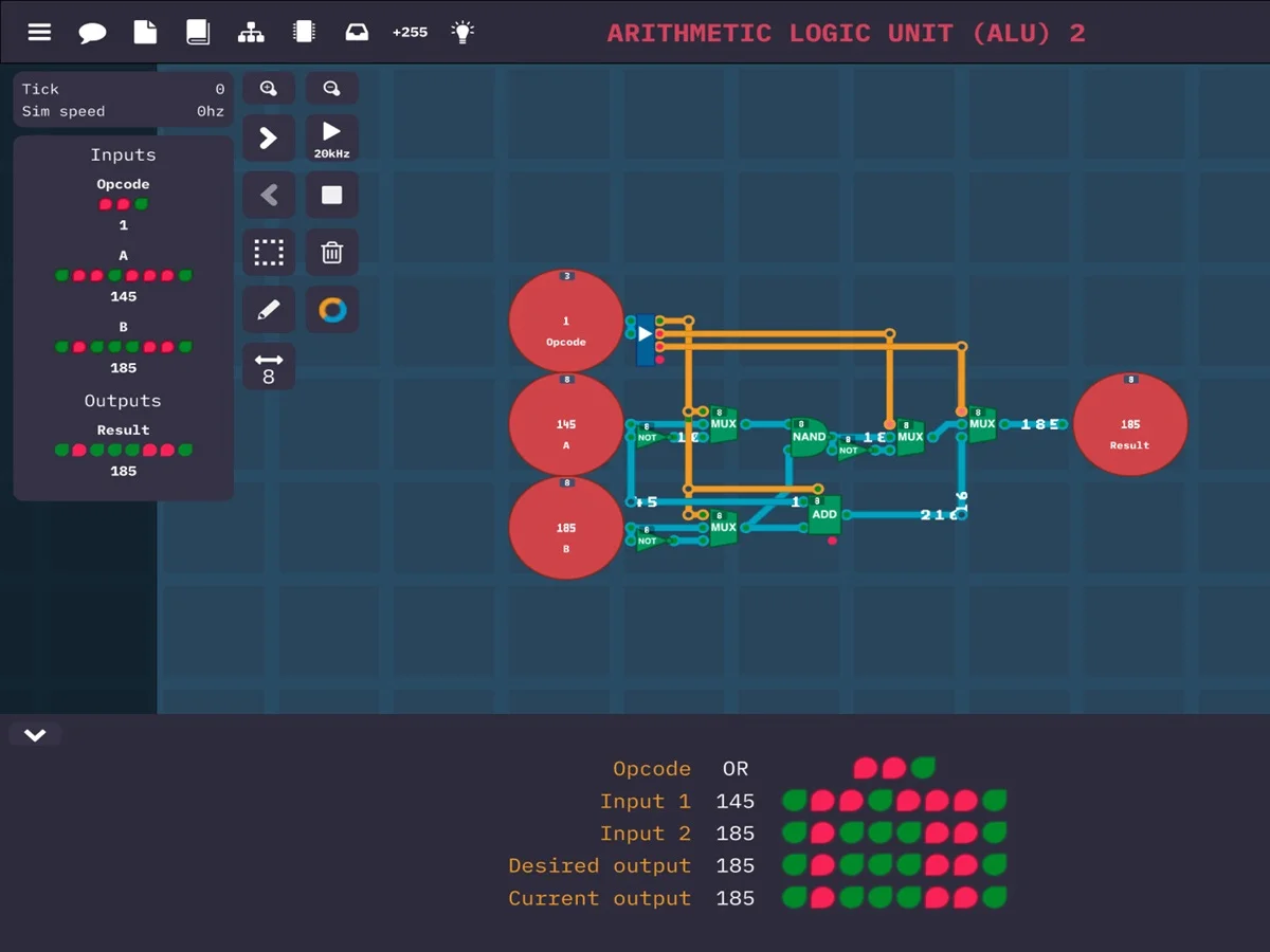 Turing Complete 2.0 troca Godot por motor próprio