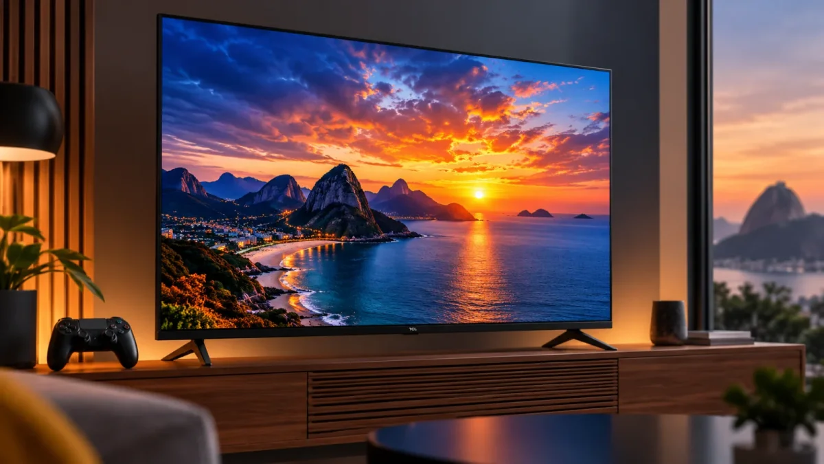 TV TCL: C6K se destaca por QD‑Mini LED e 144 Hz