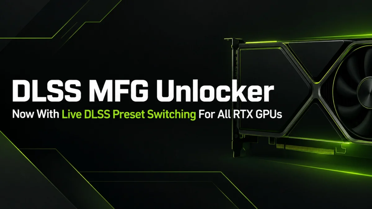 Universal MFG Unlocker libera troca em tempo real de presets DLSS