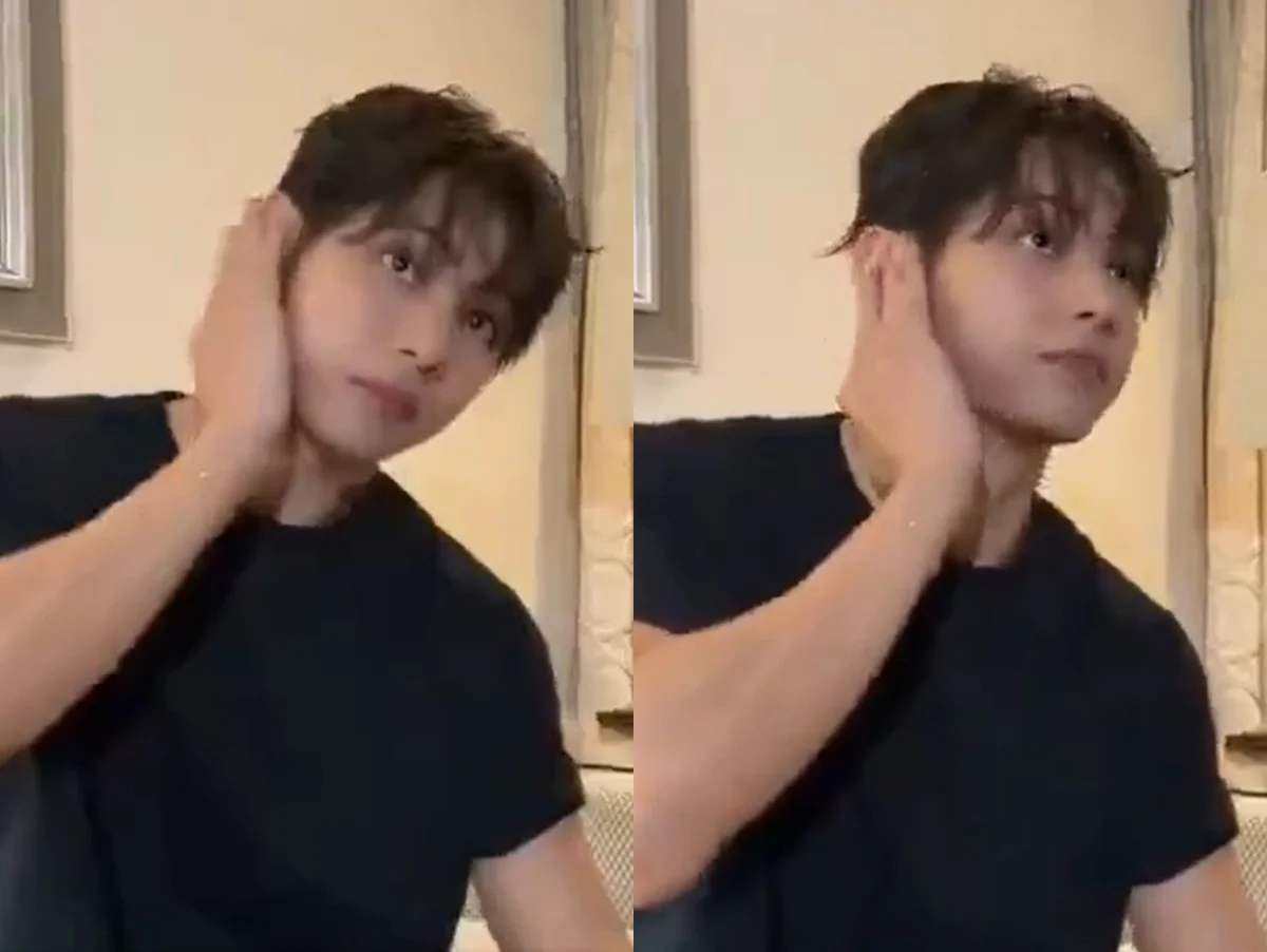 V (BTS): perda auditiva no ouvido direito