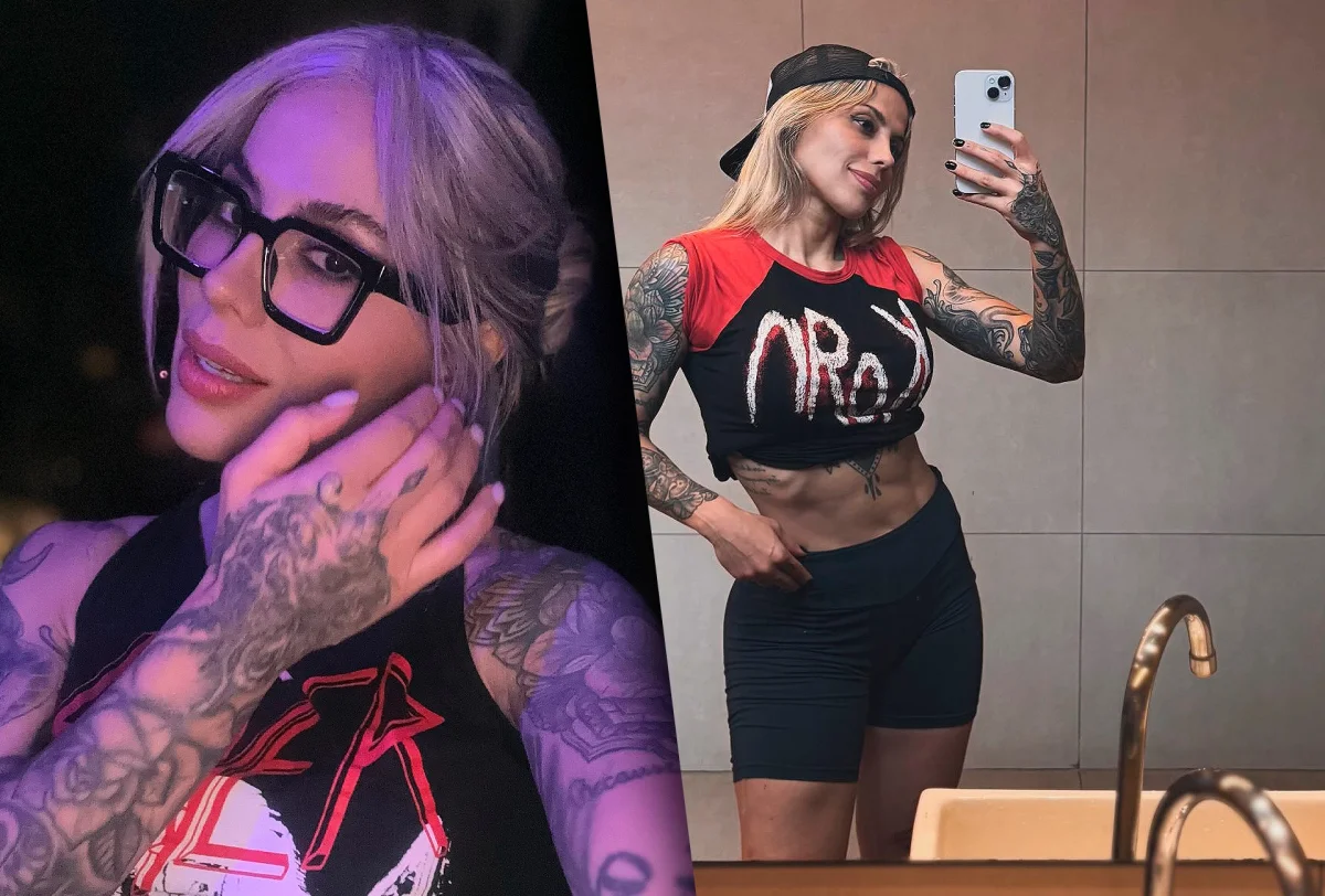 Vanessa Mesquita exibe barriga trincada em selfie de treino
