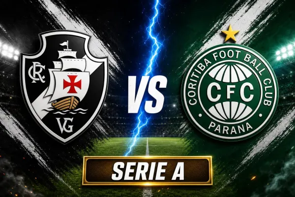 Vasco DA Gama x Coritiba: onde assistir, horário e escalações (19/09)