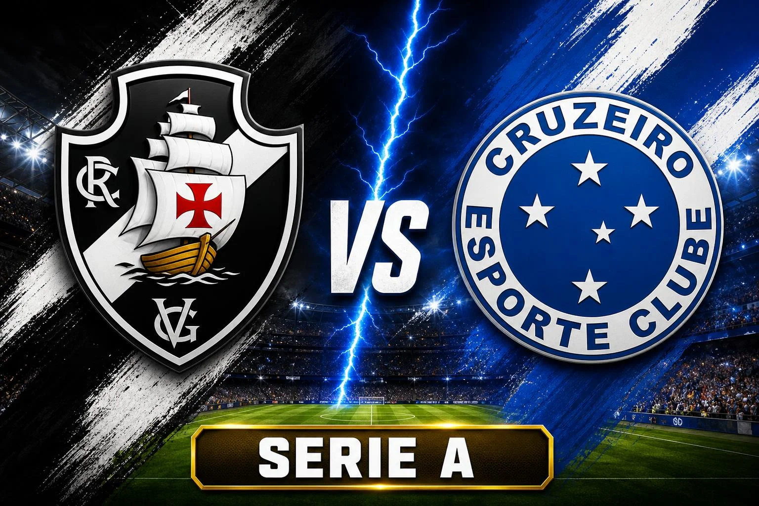 Vasco DA Gama x Cruzeiro ao vivo — Serie A