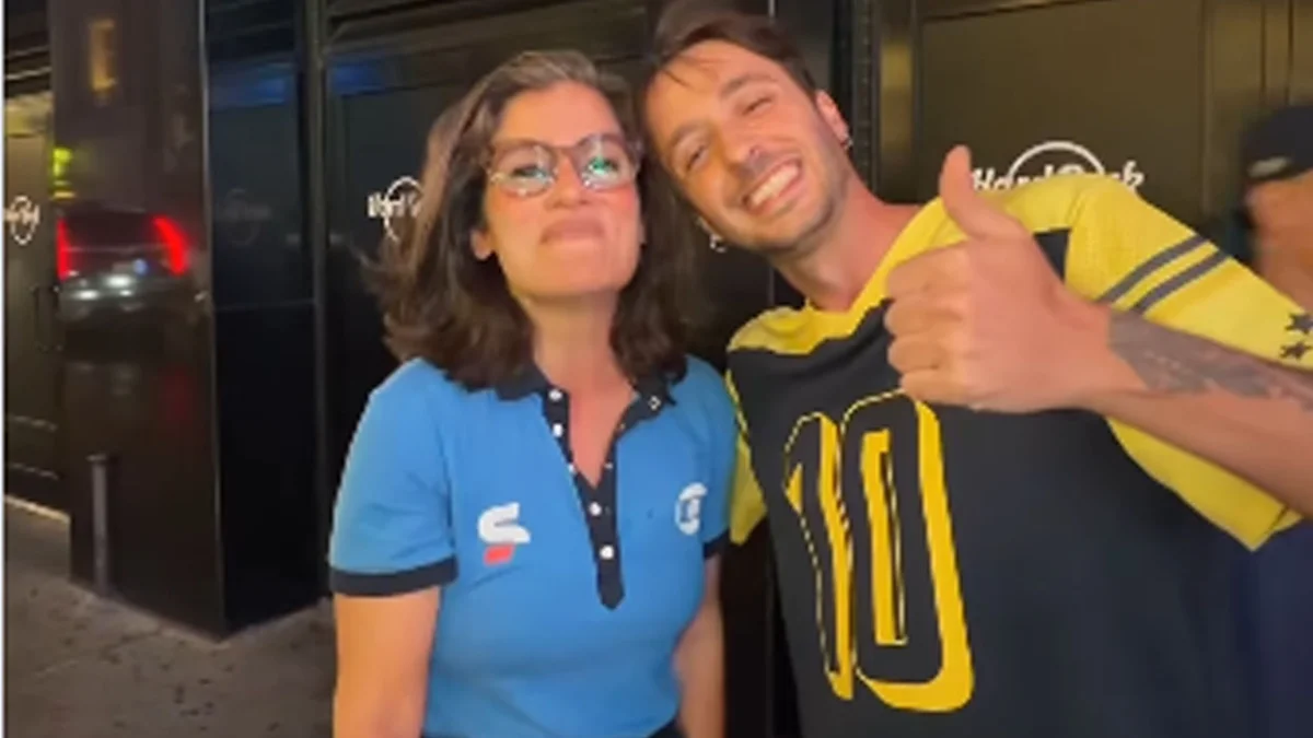 Vídeo viral leva Nathan Farias a encontrar Renata Vasconcellos