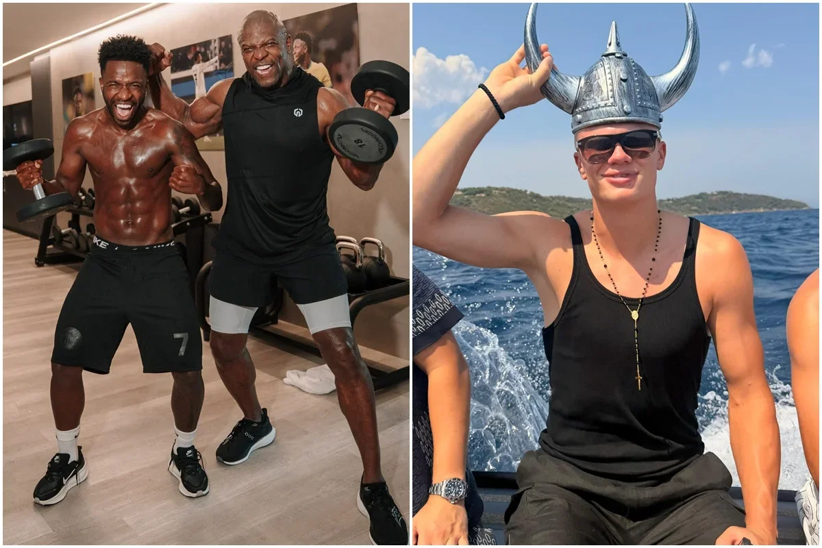 Vini Jr. e Terry Crews convidam Haaland após treino viral