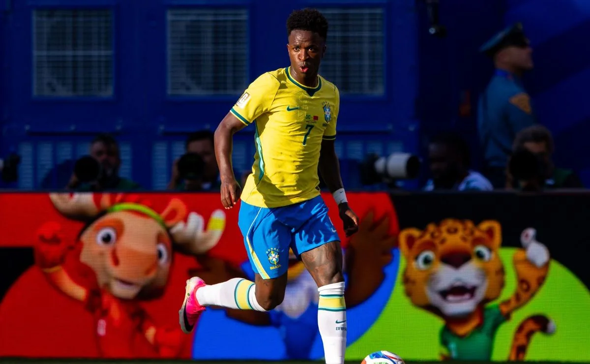 Vini Jr prometeu seis gols na Copa e já balançou redes