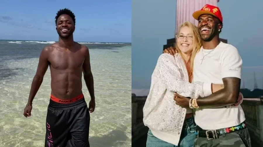 Vini Jr. reúne amigos em festa íntima na Barra com Virginia