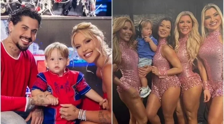 Virginia Fonseca: "Mamãe tá de olho" após José Leonardo subir ao palco