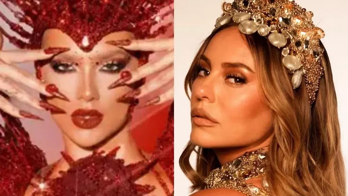 Virginia Fonseca reage à mudança de Paolla Oliveira durante o Carnaval