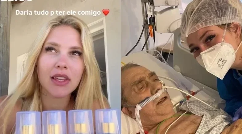 Virginia Fonseca sente perfume do pai e se emociona publicamente