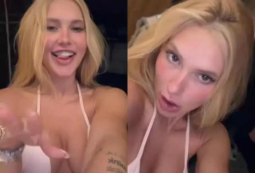 Virginia Fonseca: suspeita de novo piercing nos mamilos