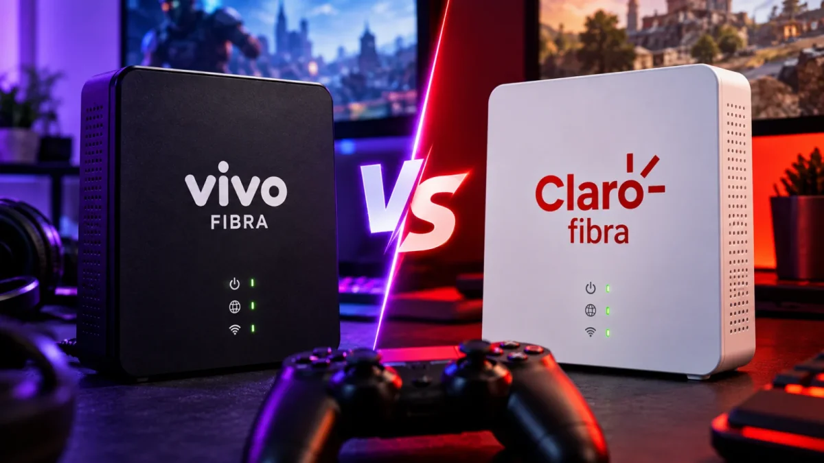 Vivo Fibra: latência média menor que a Claro