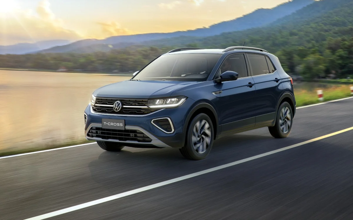 VW T-CROSS mantém liderança com 3.896 unidades