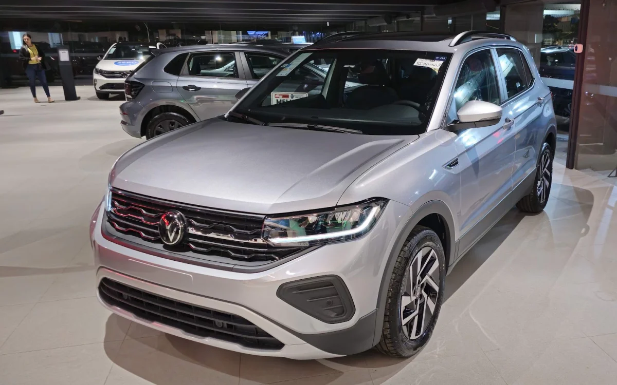 VW T‑CROSS: líder entre SUVs com 3.884 unidades e queda de 20,6%