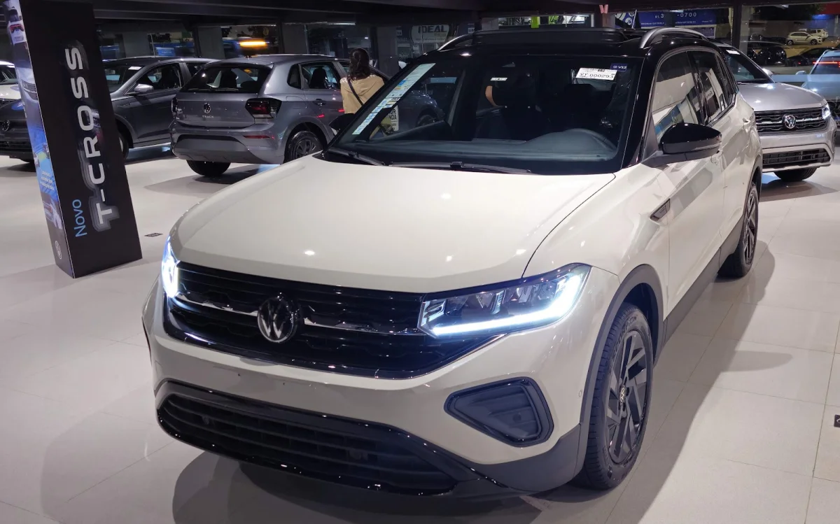 VW T‑CROSS lidera ranking de SUVs com 4.693 unidades