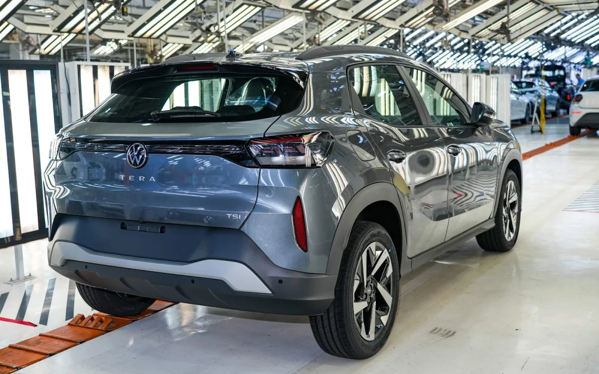 VW TERA lidera ranking de SUVs com 2.193 unidades