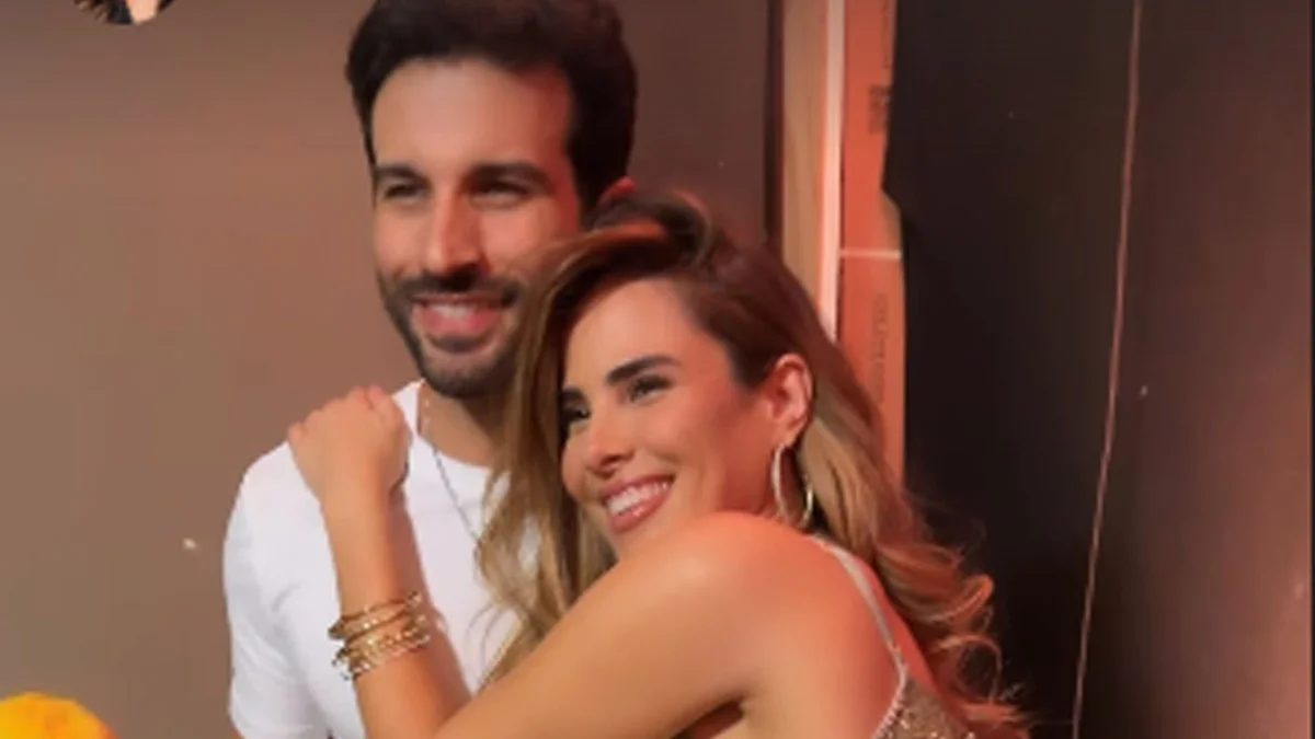 Wanessa Camargo surge agarradinha com Bruno Bevan em festa