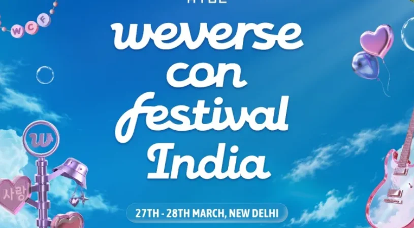 Weverse Con India marca estreia do festival fora da Coreia