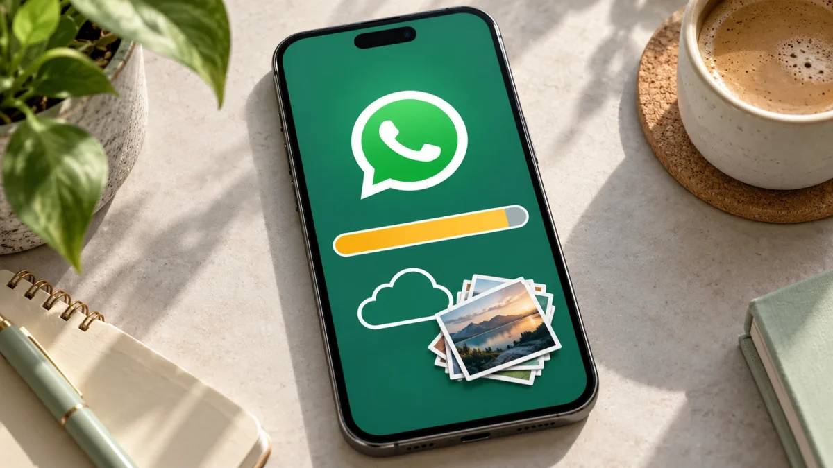 WhatsApp: backup trava por falta de cota no Google ou no iCloud