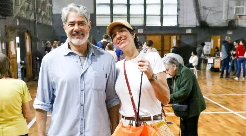 William Bonner vota no Rio e não participa da cobertura eleitoral