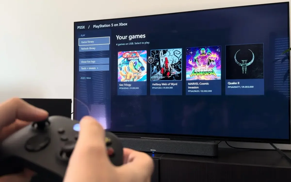 Xbox Series X roda jogos do PS5 com emulador experimental