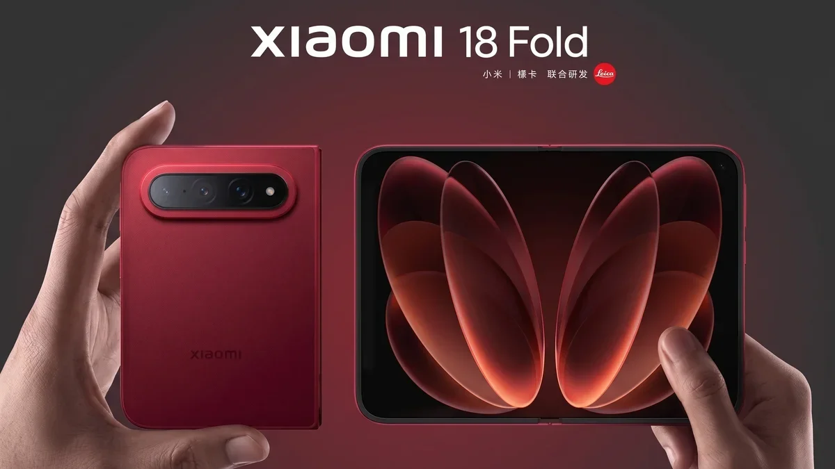 Xiaomi 18 Fold: mid-fold com display interno de 7,58''