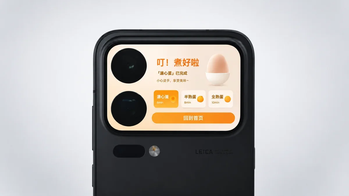 Xiaomi 18 Pro: tela traseira abre milhares de possibilidades
