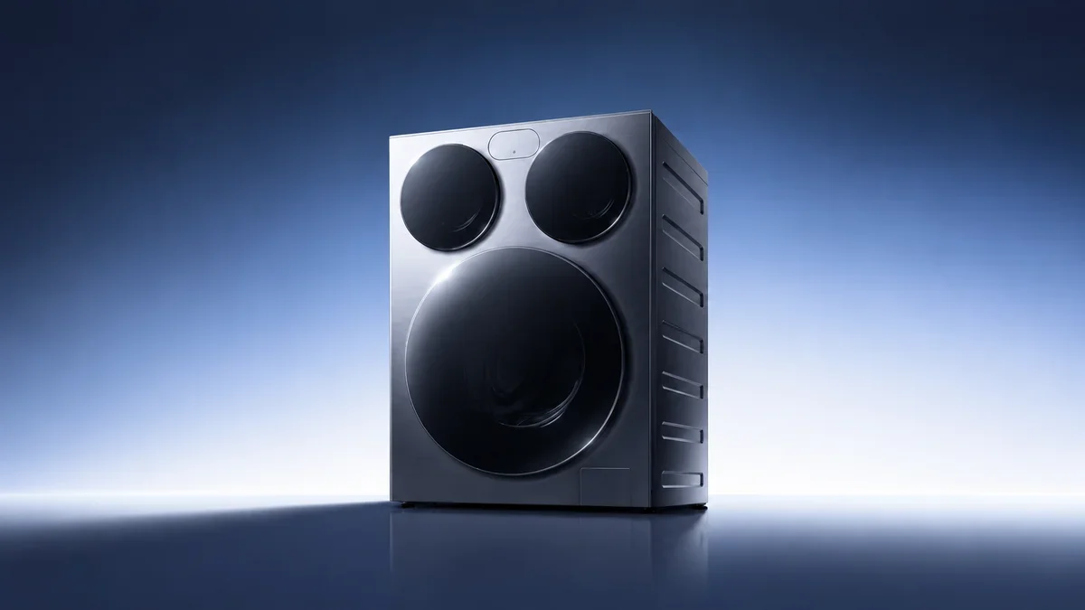 Xiaomi Mijia: lavadora 14 kg com três tambores cabe em espaço de 10 kg