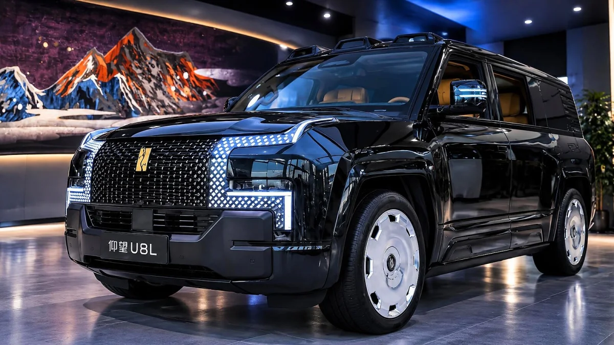 Yangwang traz U8 ao Brasil: SUV 7 lugares por R$ 1 milhão