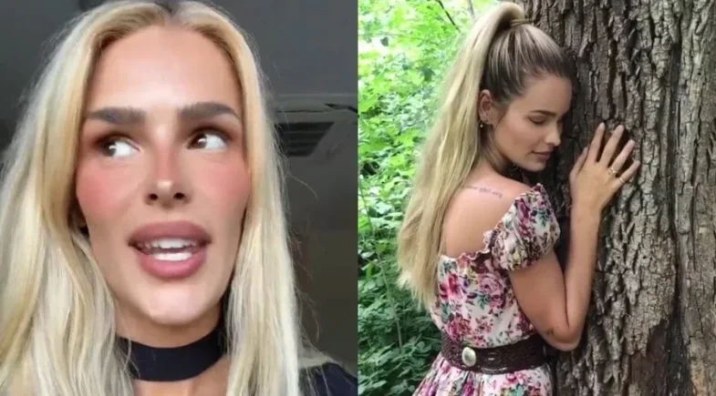 Yasmin Brunet vira alvo de piadas ao dizer que desabafa com árvores