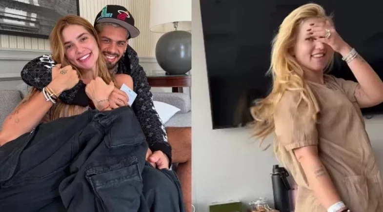 Zé Felipe provoca risos ao encontrar Virginia no hospital