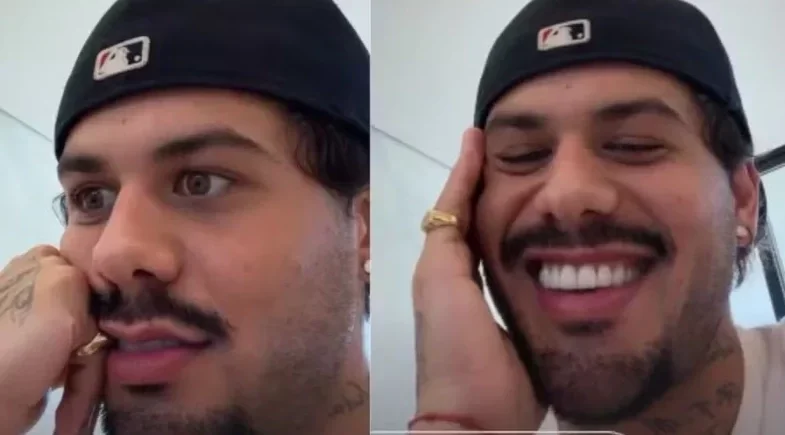 Zé Felipe: ri e cita "duas alianças" ao recusar dica sobre casamento